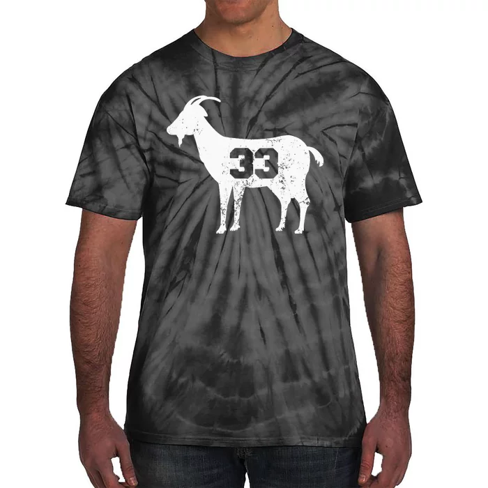 Vintage Distressed GOAT 33 Apparel Tie-Dye T-Shirt