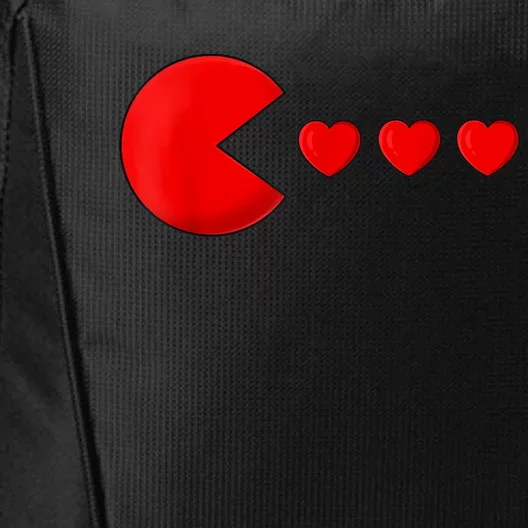 Valentines Day Hearts Funny City Backpack