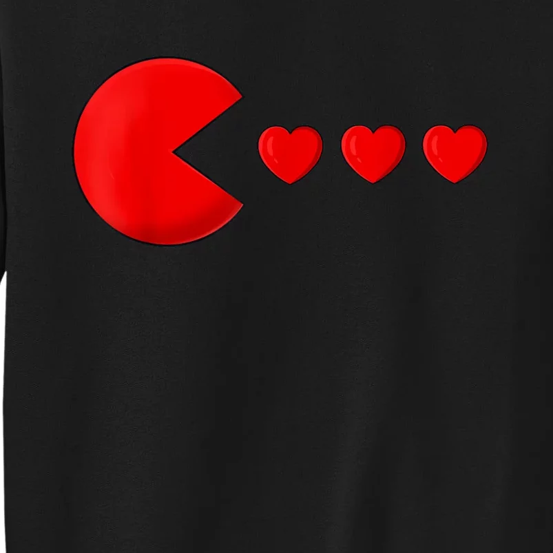 Valentines Day Hearts Funny Tall Sweatshirt