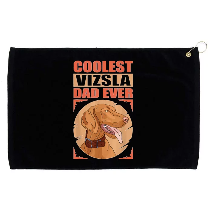 Vizsla Dad Hungarian Short Haired Magyar Vizsla Grommeted Golf Towel