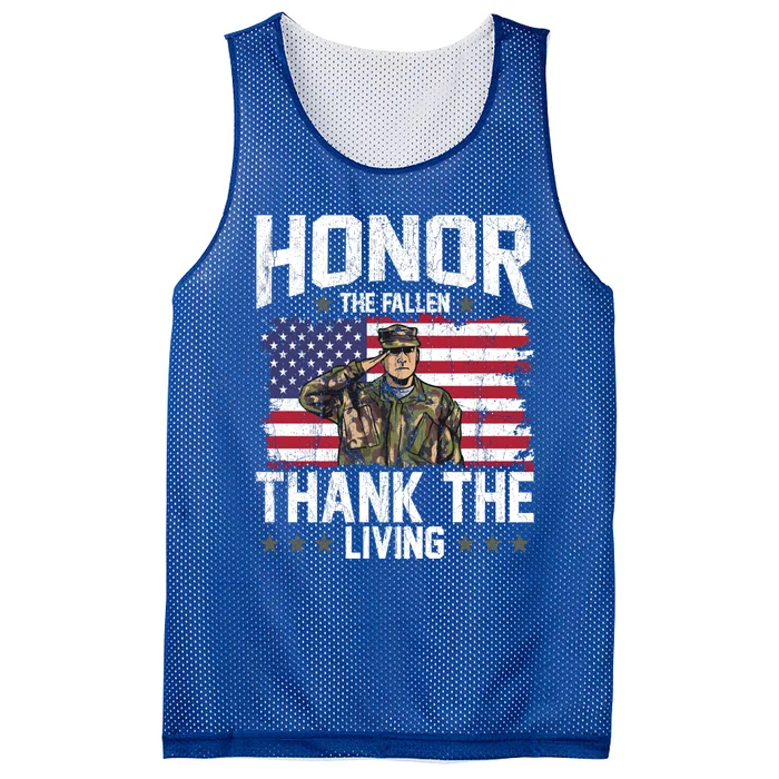 Veterans Day Honor The Fallen Military Veteran Cool Gift Mesh Reversible Basketball Jersey Tank