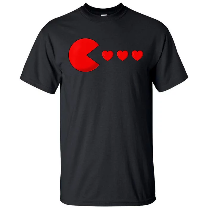 Valentines Day Hearts Funny Tall T-Shirt