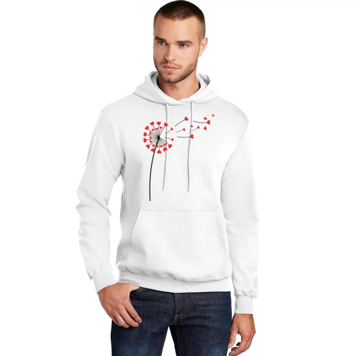 Valentines Day Heart Dandelion Cute Hoodie