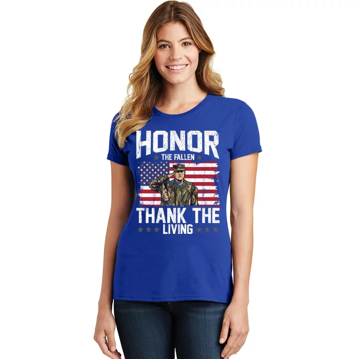 Veterans Day Honor The Fallen Military Veteran Gift Women's T-Shirt