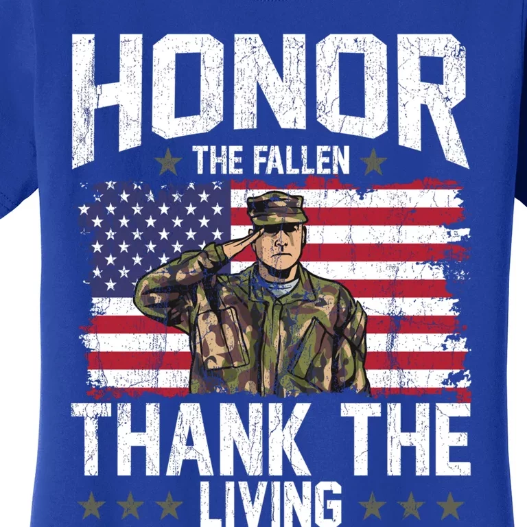 Veterans Day Honor The Fallen Military Veteran Gift Women's T-Shirt