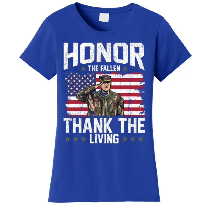 Veterans Day Honor The Fallen Military Veteran Gift Women's T-Shirt