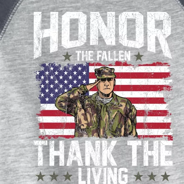 Veterans Day Honor The Fallen Military Veteran Gift Toddler Fine Jersey T-Shirt