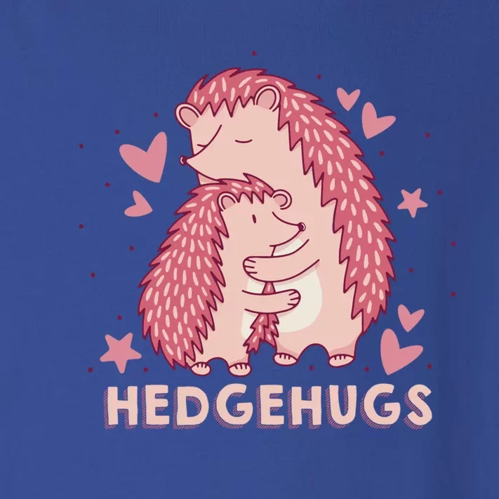 Valentines Day Hedgehog Cuddle Animal Lovers Hedgehugs Gift Toddler Long Sleeve Shirt