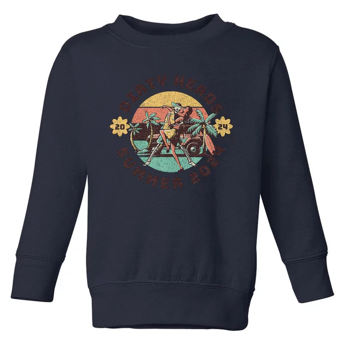 Vintage Dirty Heads Retro Toddler Sweatshirt