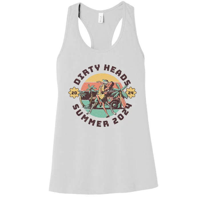 Vintage Dirty Heads Retro Women's Racerback Tank