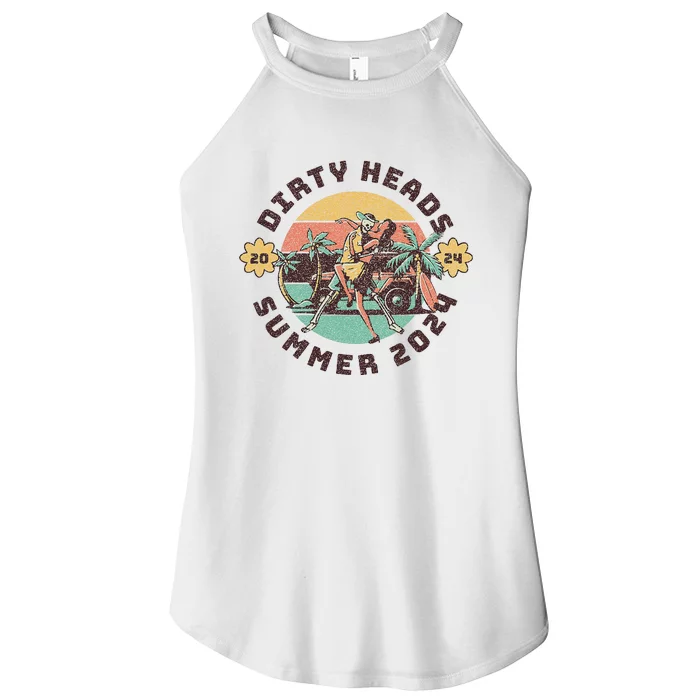 Vintage Dirty Heads Retro Women’s Perfect Tri Rocker Tank