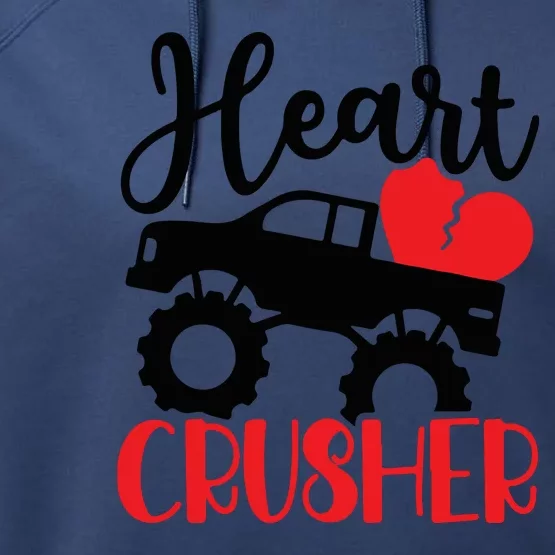 Valentine's Day, Heart Crusher Performance Fleece Hoodie