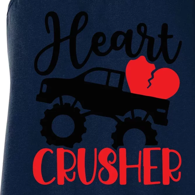 Valentine's Day, Heart Crusher Women's Racerback Tank