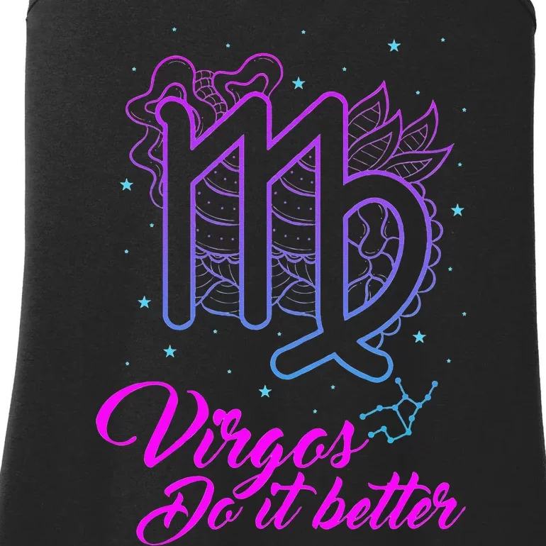 Virgos Do It Better Zodiac Maiden Sign Astrology Horoscope Ladies Essential Tank