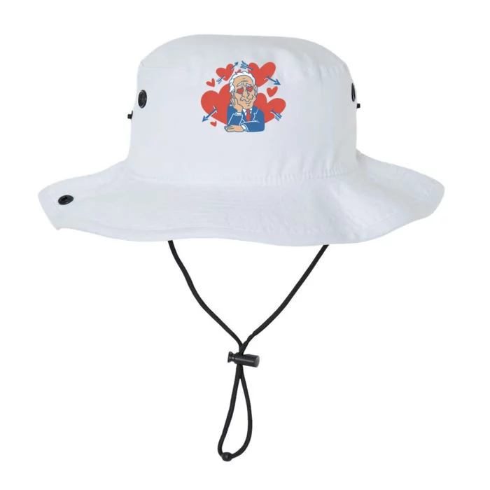 Valentine's Day Joe Biden Funny Legacy Cool Fit Booney Bucket Hat