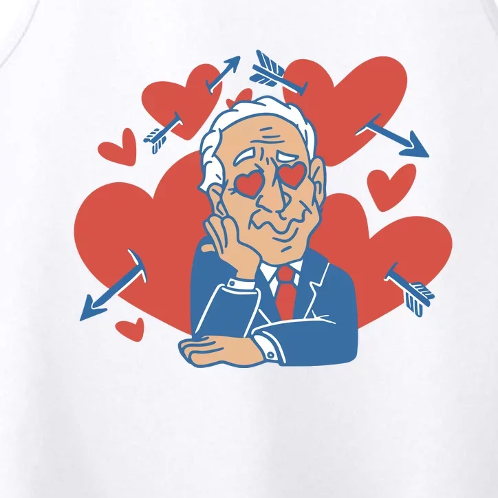 Valentine's Day Joe Biden Funny Performance Tank