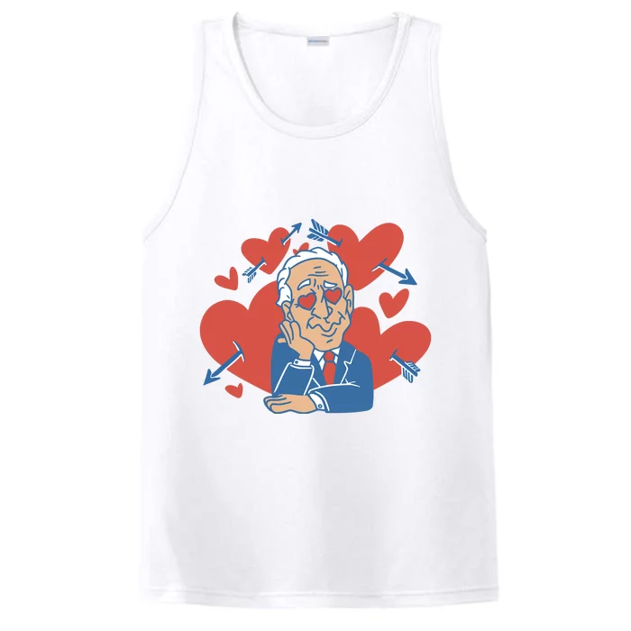 Valentine's Day Joe Biden Funny Performance Tank