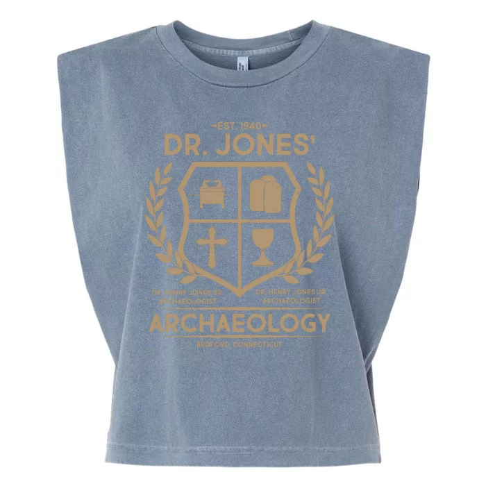 Vintage Dr. Jones Archaeology EST 1940 Garment-Dyed Women's Muscle Tee