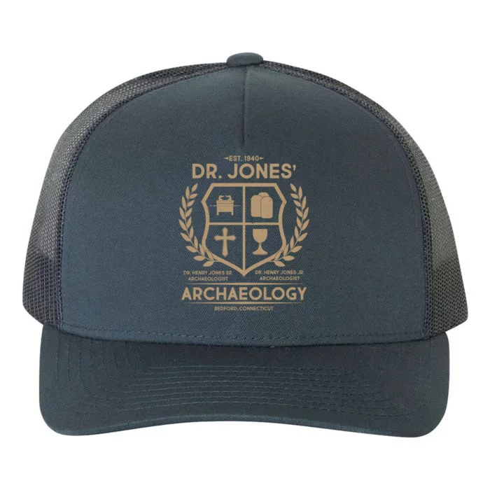 Vintage Dr. Jones Archaeology EST 1940 Yupoong Adult 5-Panel Trucker Hat