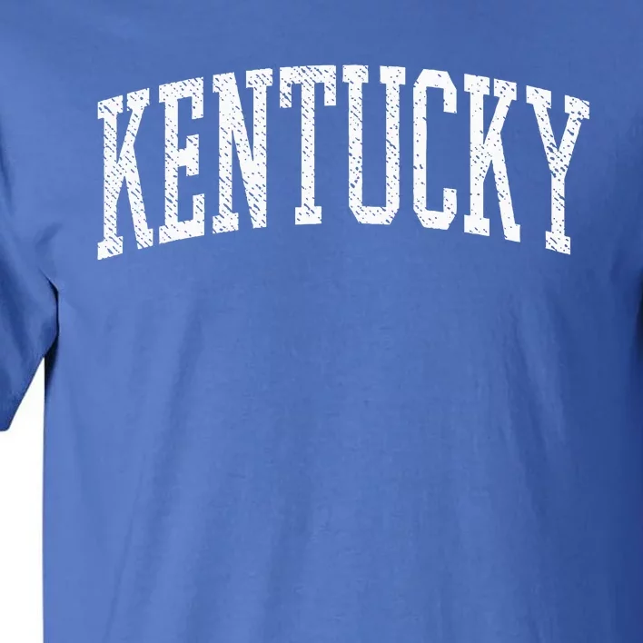 Varsity Distressed Kentucky Tall T-Shirt