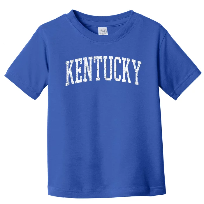 Varsity Distressed Kentucky Toddler T-Shirt