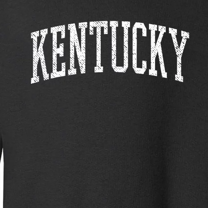 Varsity Distressed Kentucky Toddler Sweatshirt