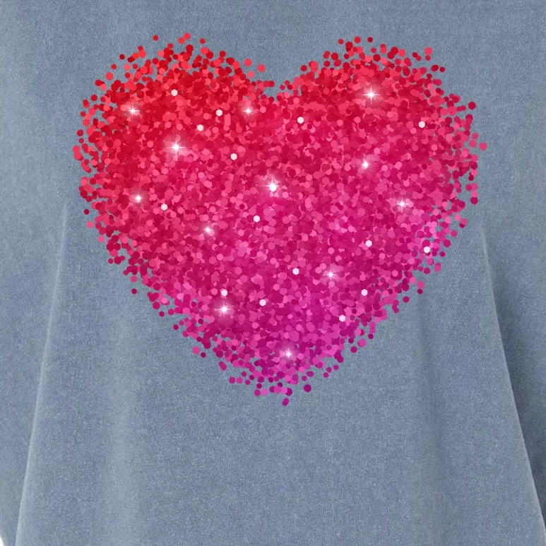 Valentines Day Love Heart Cute Romantic Gift Garment-Dyed Women's Muscle Tee