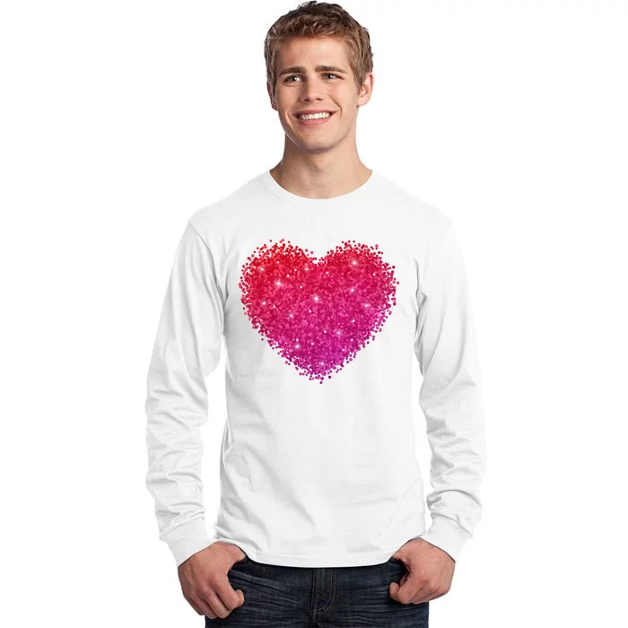 Valentines Day Love Heart Cute Romantic Gift Tall Long Sleeve T-Shirt