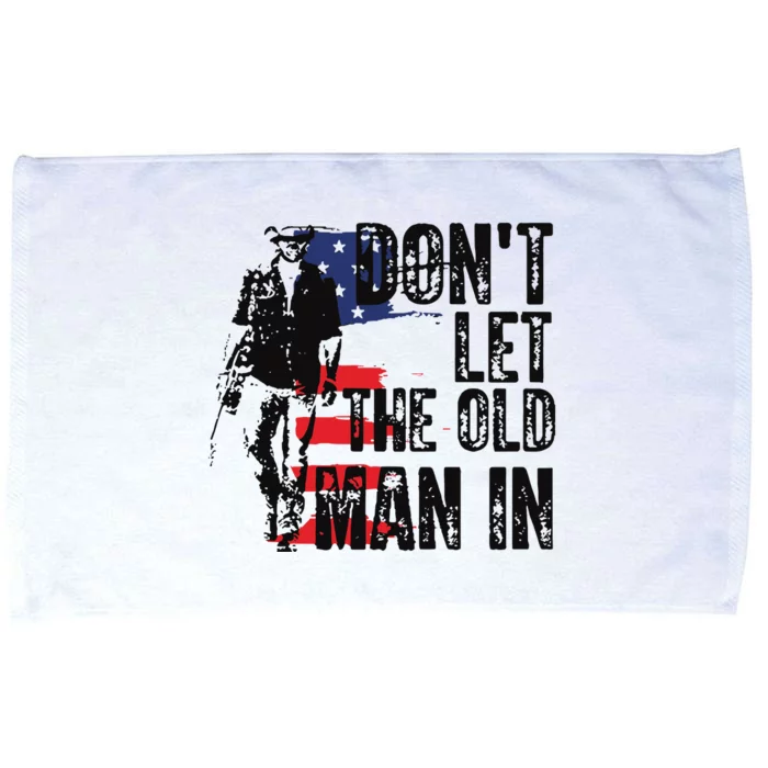 Vintage DonT Let The Old Man In Microfiber Hand Towel