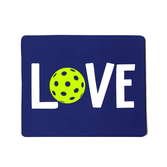 Valentine's Day Love Pickleball Gift Mousepad