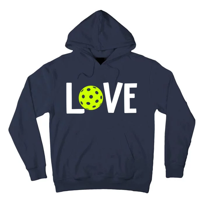 Valentine's Day Love Pickleball Gift Tall Hoodie