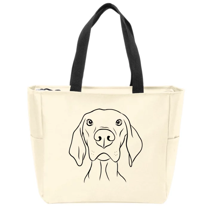 Vizsla Dog Lover Design Gift Cute Vizsla Meaningful Gift Zip Tote Bag