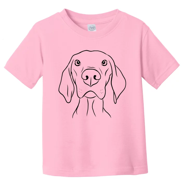 Vizsla Dog Lover Design Gift Cute Vizsla Meaningful Gift Toddler T-Shirt