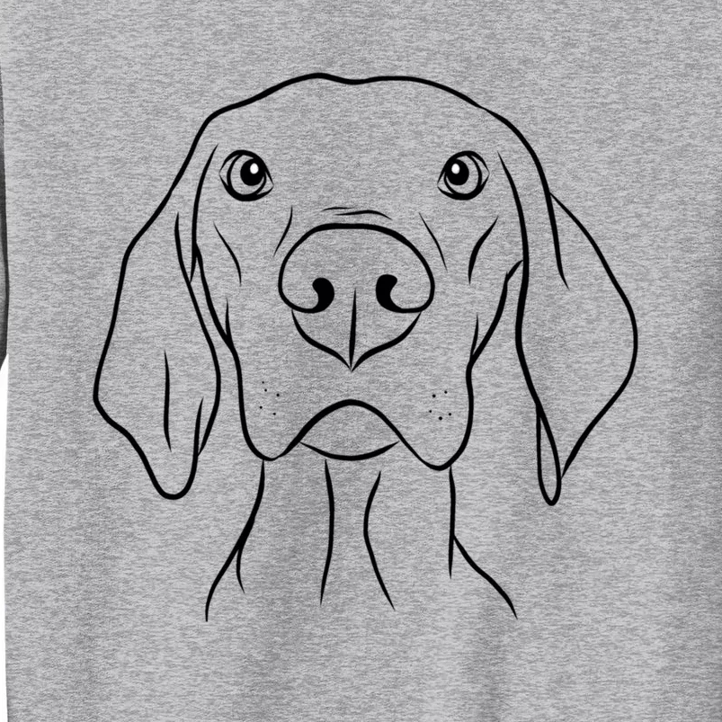 Vizsla Dog Lover Design Gift Cute Vizsla Meaningful Gift Tall Sweatshirt