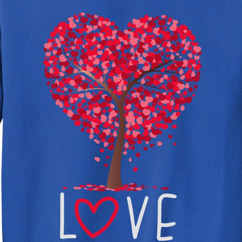 Valentines Day Love Heart Tree Matching Gift Sweatshirt