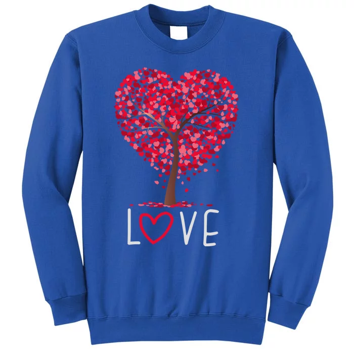 Valentines Day Love Heart Tree Matching Gift Sweatshirt