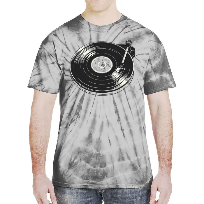 Vinyl Disc Lp Record Vinyl Tie-Dye T-Shirt