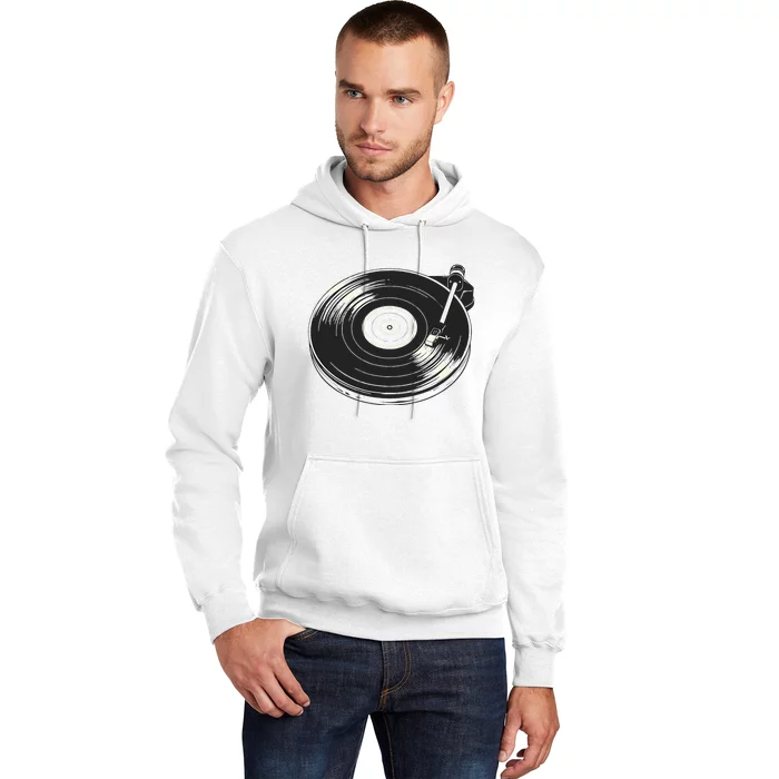 Vinyl Disc Lp Record Vinyl Hoodie