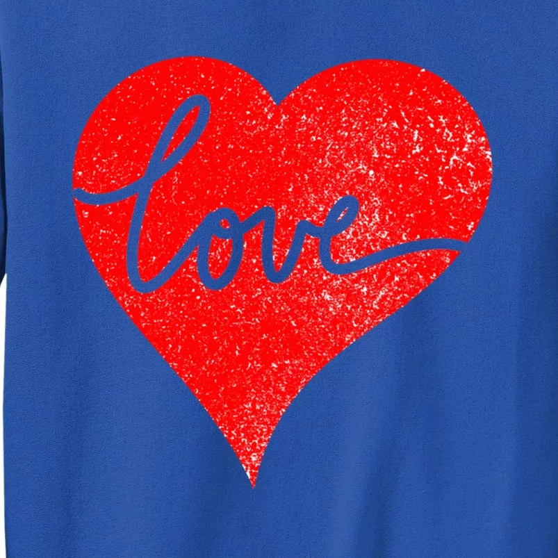 Valentine's Day Love Heart Cute Gift Tall Sweatshirt