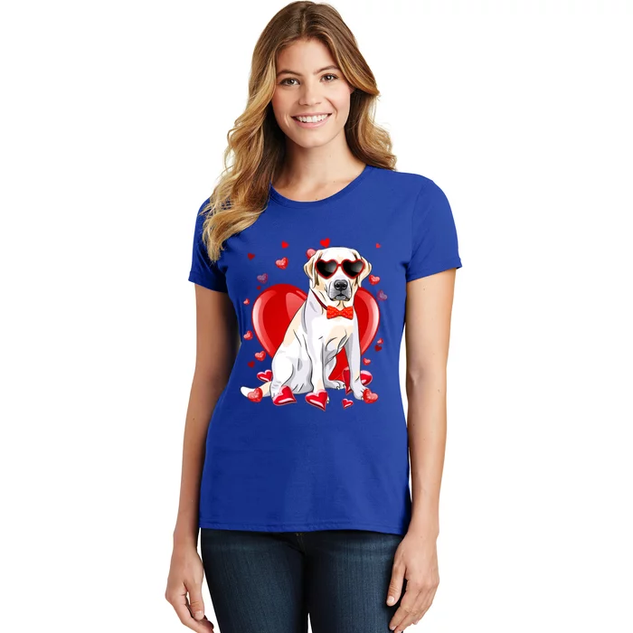 Valentines Day Labrador Retriever Gift Funny Dog Lover Gift Women's T-Shirt