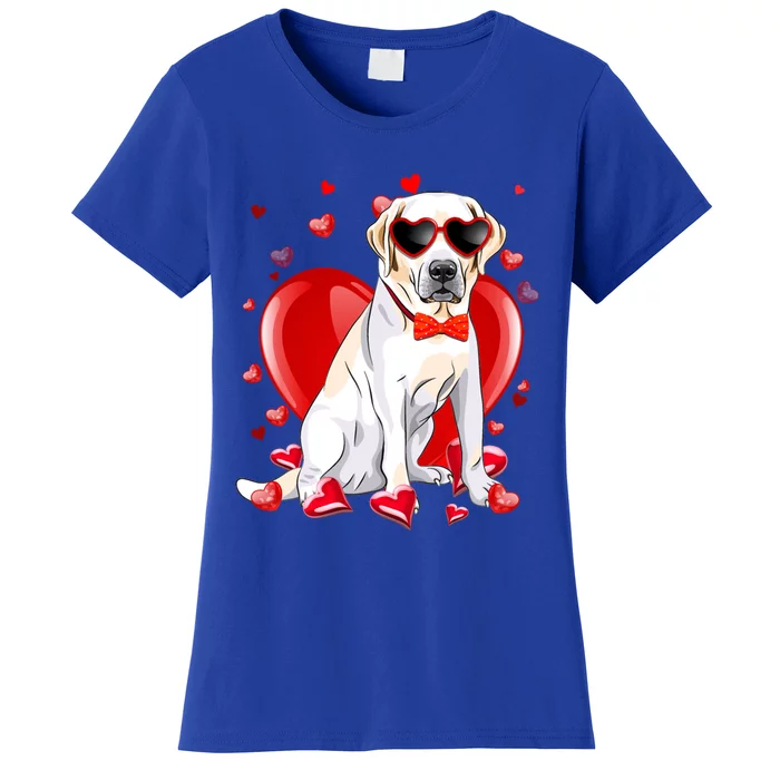 Valentines Day Labrador Retriever Gift Funny Dog Lover Gift Women's T-Shirt