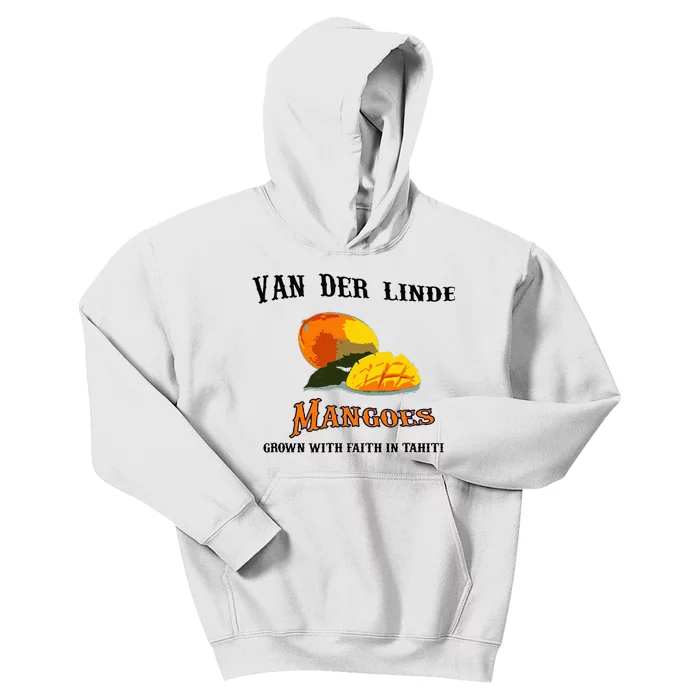 Van Der Linde Mangoes Grow With Faith Funny Gamer Rdr2 Kids Hoodie