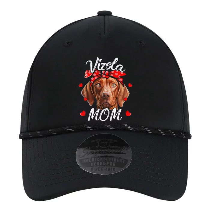 Vizsla Dog Mom Vizsla Mom Puppy Funny Mothers Day Performance The Dyno Cap