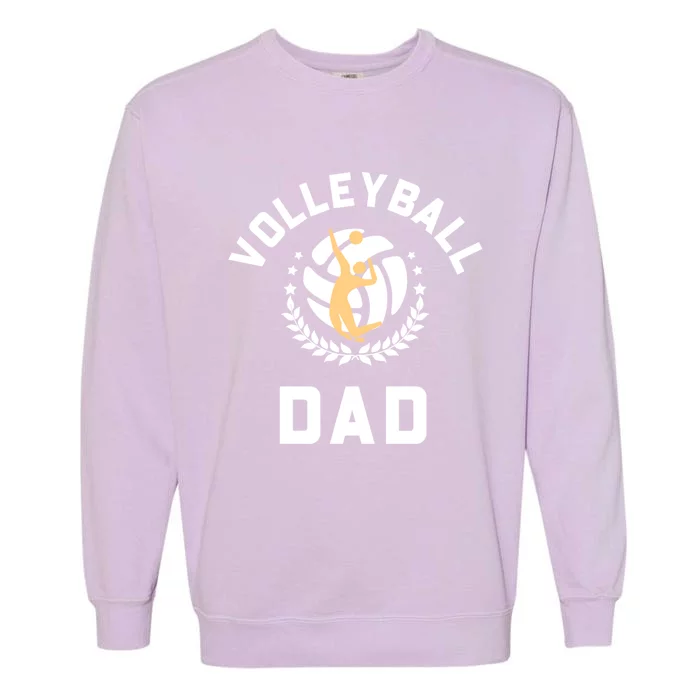 Volleyball Dad Meaningful Gift Garment-Dyed Sweatshirt