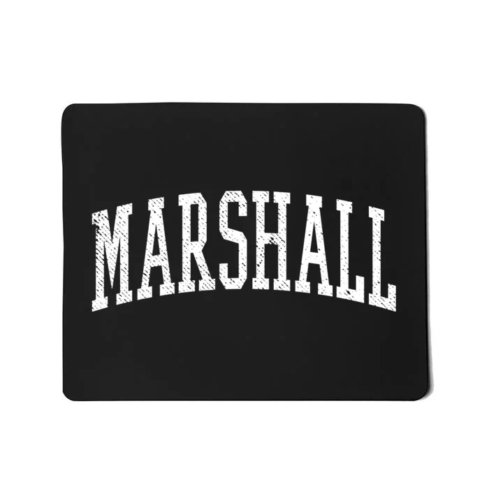 Varsity Distressed Marshall Mousepad