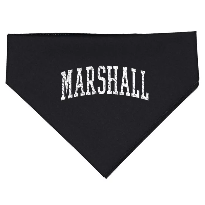 Varsity Distressed Marshall USA-Made Doggie Bandana