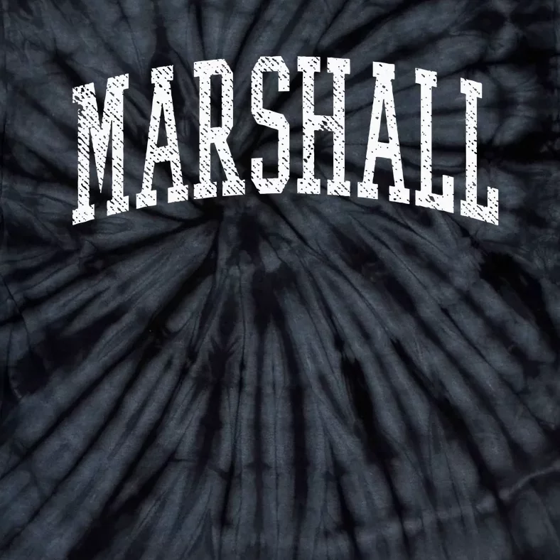 Varsity Distressed Marshall Tie-Dye T-Shirt