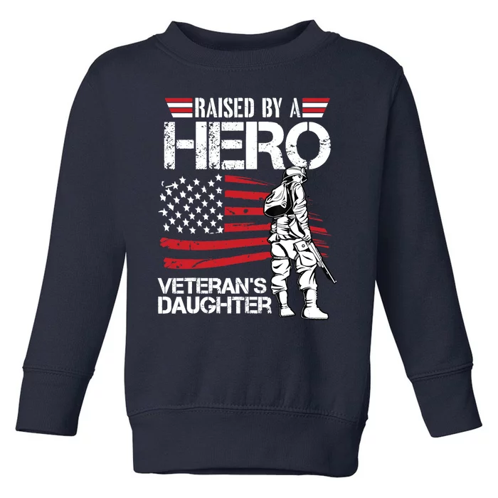 Veteran Daughter Month Of The Military Child Army Toddler Sweatshirt