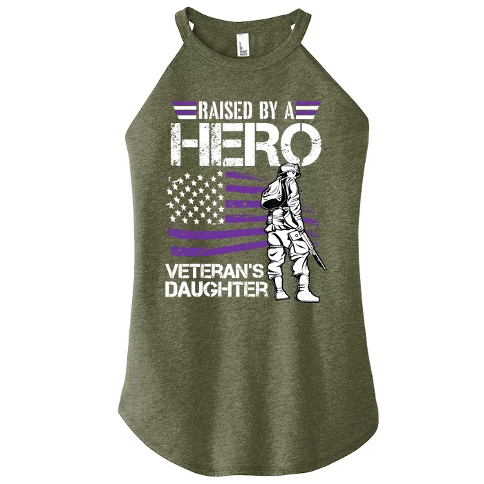 Veteran Daughter Month Of The Military Child Army Women’s Perfect Tri Rocker Tank