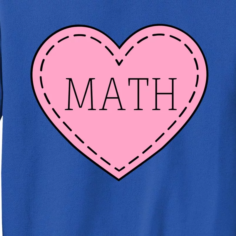 Valentine's Day Math Heart Design Cool Gift Tall Sweatshirt